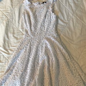White Lacey dress